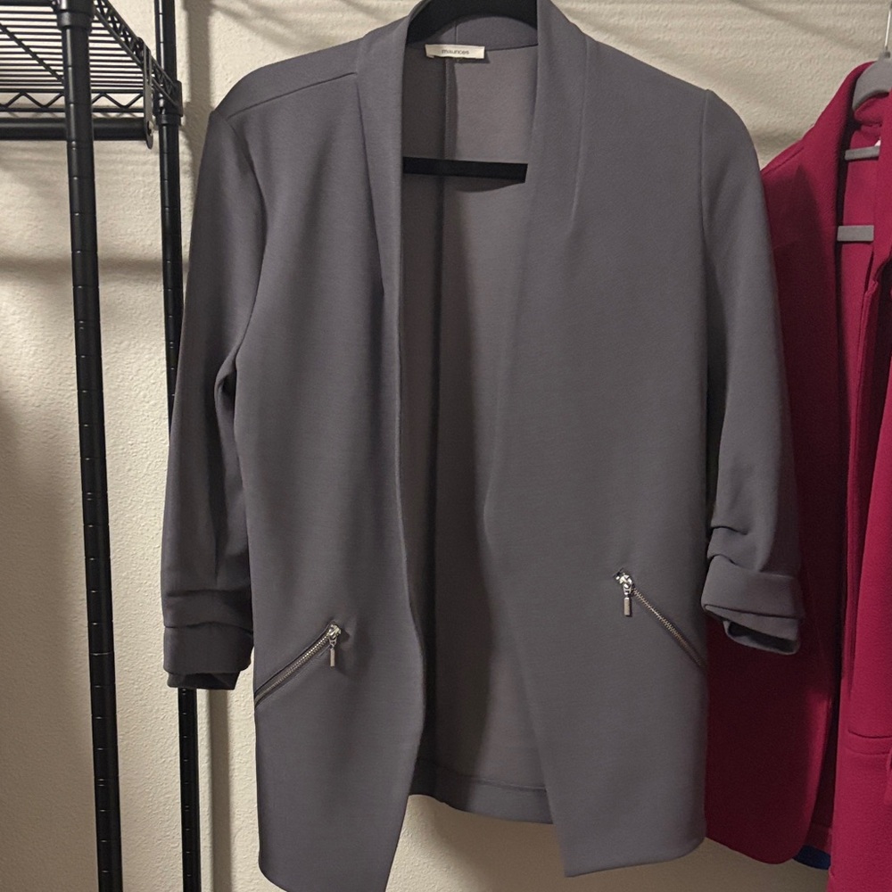 Gray Blazer